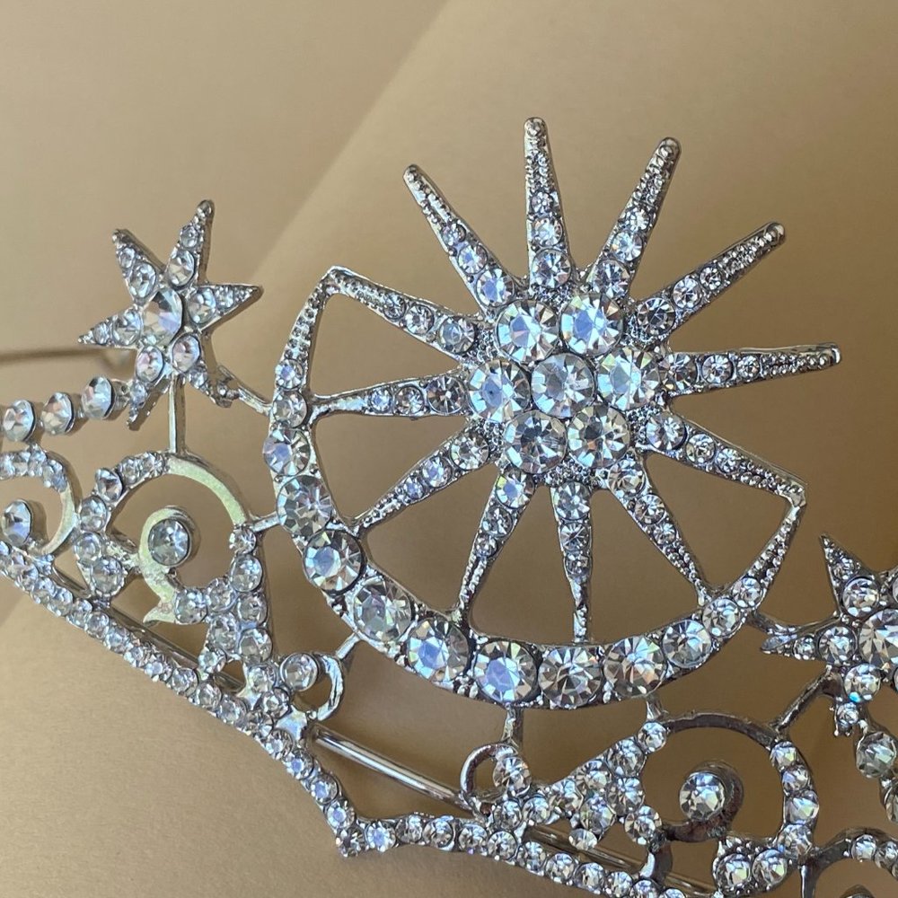 ACOTAR Feyre Crown, Sarah J Maas merch, Feyre's Headpiece, bookish crown, tiara - Picture 6 of 6